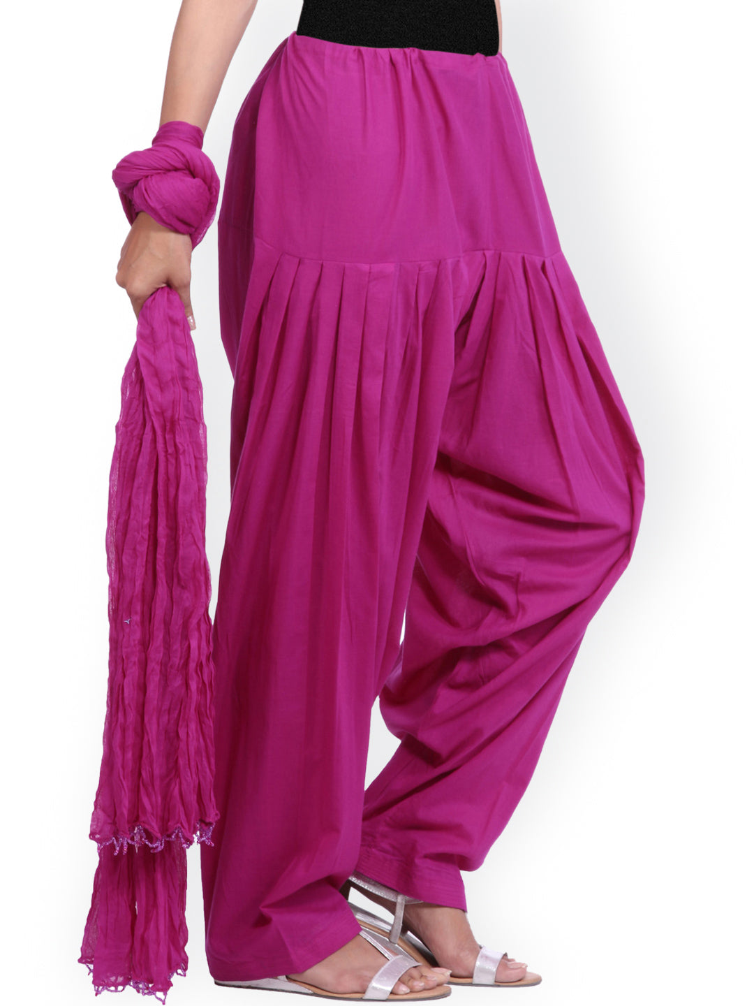 Jaipur Kurti Magenta Women Patiala and Dupatta - Distacart
