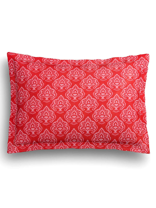 description sej by nisha gupta red printed 180 tc cotton double