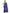 Saree Mall Blue Striped Silk Blend Saree - Distacart