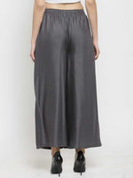 Thumbnail for PAVONINE Grey Color Rayon Fabric Jumbo Sharara For Women - Distacart