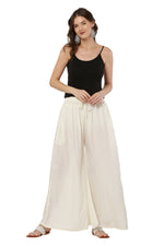 Thumbnail for PAVONINE Off White Color Rayon Fabric Jumbo Sharara For Women - Distacart