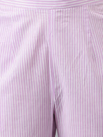 Thumbnail for Khushal K Women Purple Panelled Kurta with Trousers & With Dupatta - Distacart