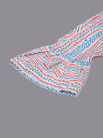 Thumbnail for Kalini Women White Checked Flared Sleeves White Romance Anarkali Kurta - Distacart