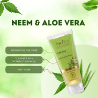 Thumbnail for Prisa Organics Neem & Aloe Vera Face Wash - Distacart