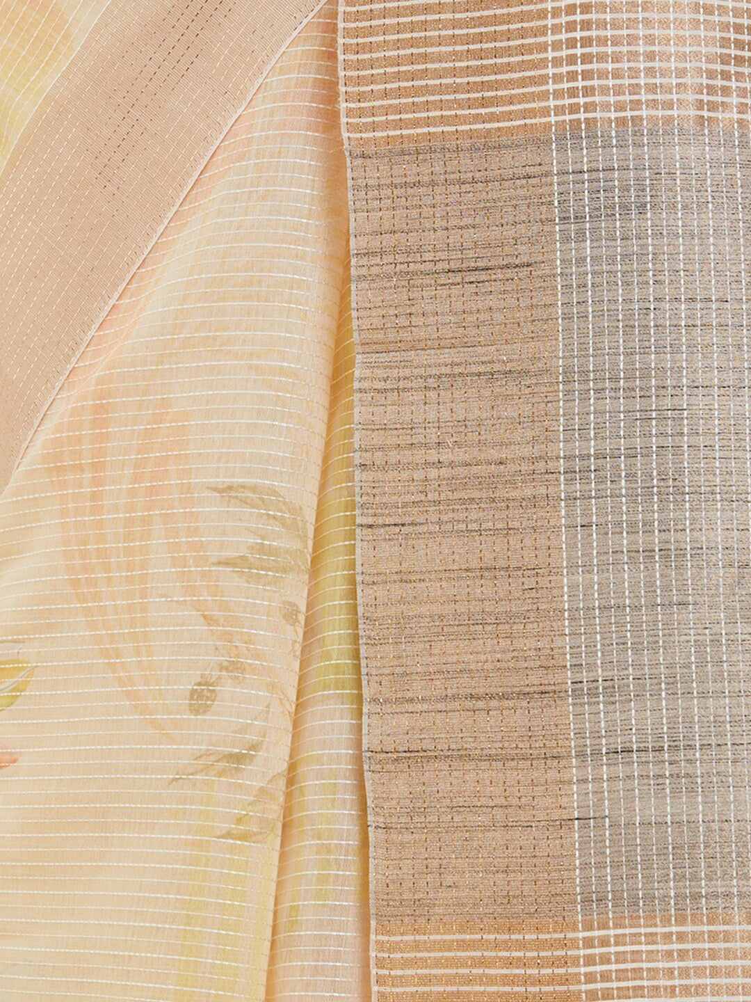 Soch Floral Printed Zari Saree - Distacart