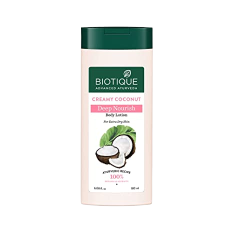 Biotique Bio Creamy Coconut Ultra Rich Body Lotion - Distacart