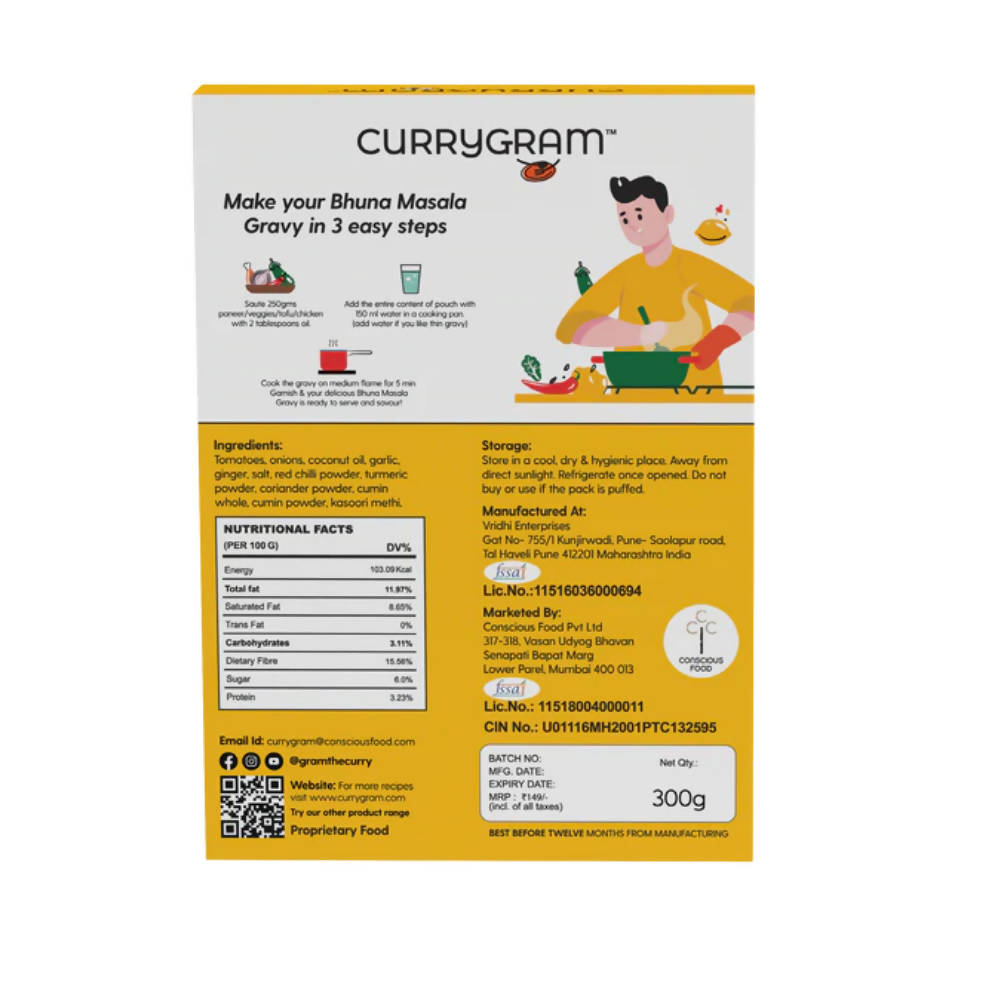 Currygram Bhuna Masala Gravy