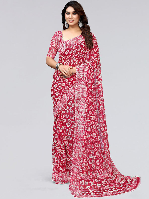 Kalini Floral Printed Saree - Distacart