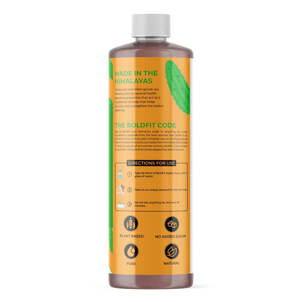 Boldveda Cold Pressed Karela Juice - Distacart