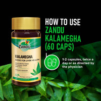 Thumbnail for Zandu Kalamegha Good For Liver Health Capsules uses