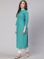 Thumbnail for Kalini Women Ethnic Motifs Printed Indie Prints Kurta - Distacart
