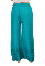 Thumbnail for PAVONINE Rama Green Color Full Chikankari Rayon Fabric Sharara For Women - Distacart