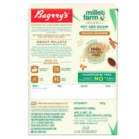 Thumbnail for Bagrry's Millet Farm Nut & Raisin Muesli with Jowar and Ragi - Distacart