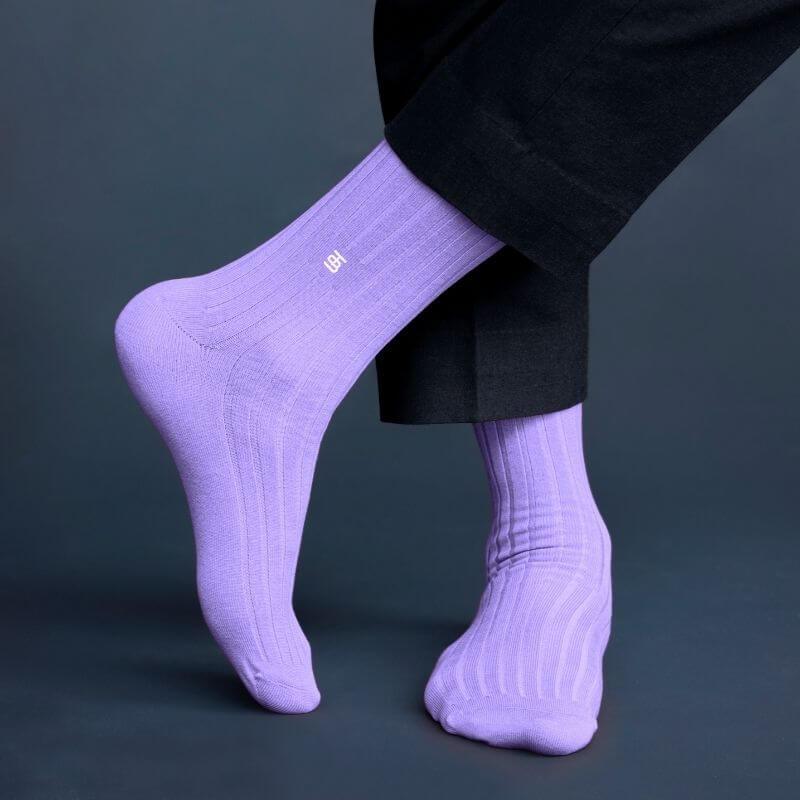 Socksoho Luxury Men Socks Lavender Edition