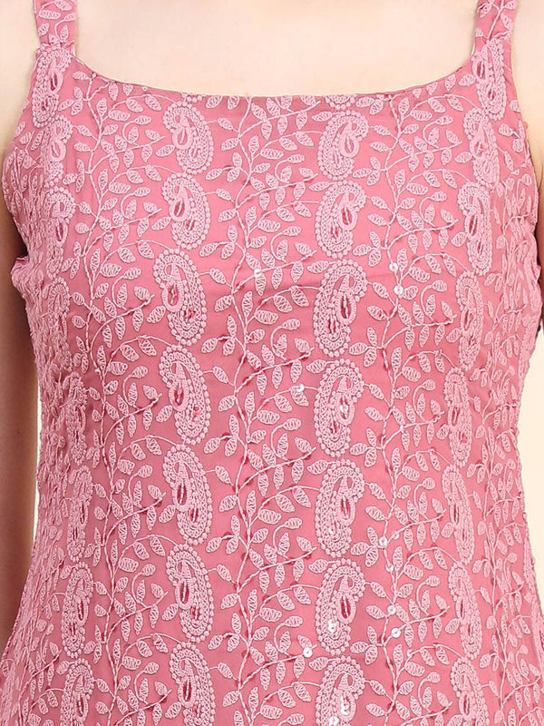 Kalini Ethnic Motifs Embroidered Sequinned Kurta - Distacart