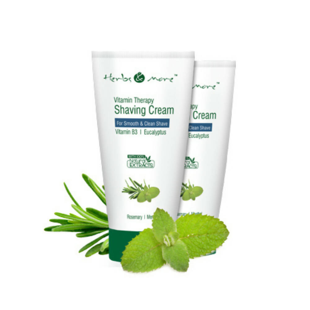 Herbs & More Vitamin Therapy Shaving Cream - Distacart