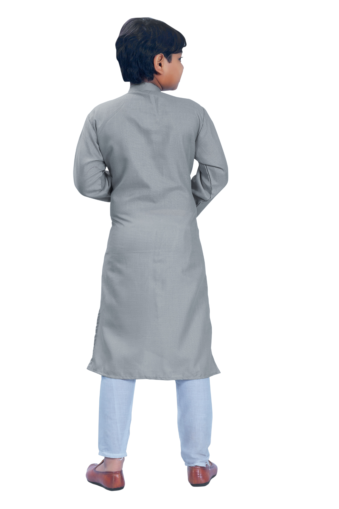 DEIANA'S Casual Designer Kurta Pyjama Set For Boys And kids (Dark Grey) - Distacart