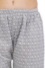 Thumbnail for PAVONINE Grey Color Full Thread Chikankari Cotton Fabric Sharara For Women - Distacart