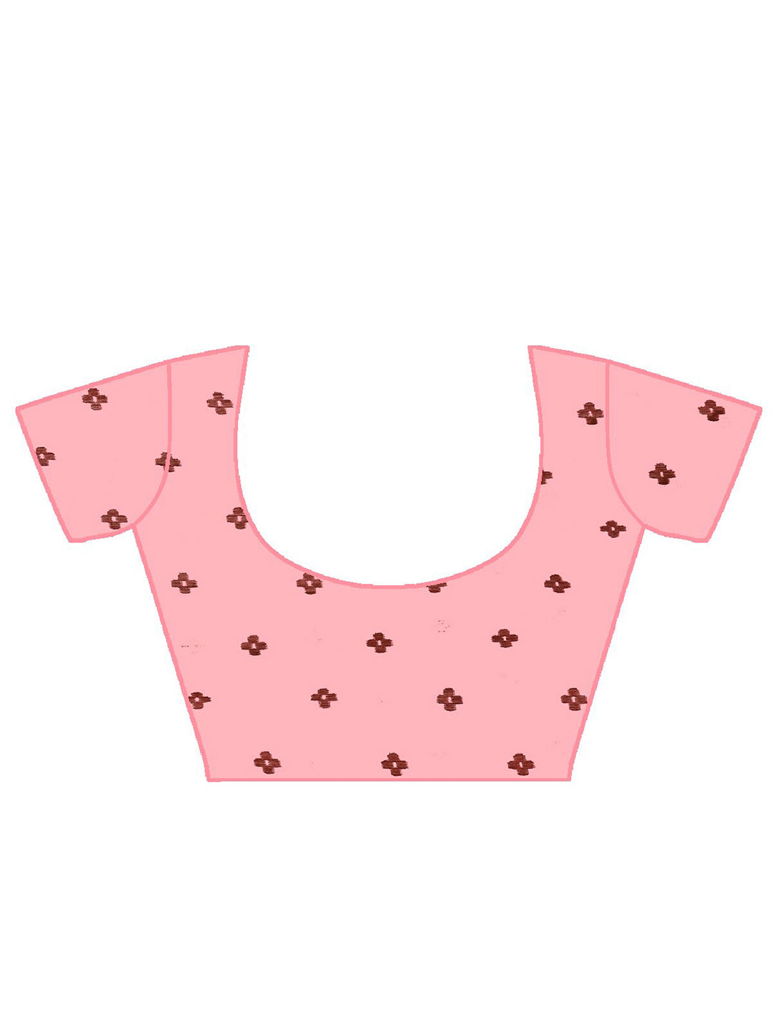 Kalini Pink Baluchari Saree - Distacart