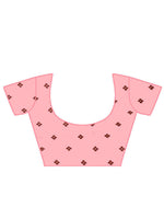 Thumbnail for Kalini Pink Baluchari Saree - Distacart