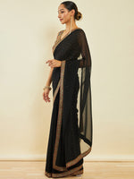 Thumbnail for Soch Embellished Beads and Stones Saree - Distacart