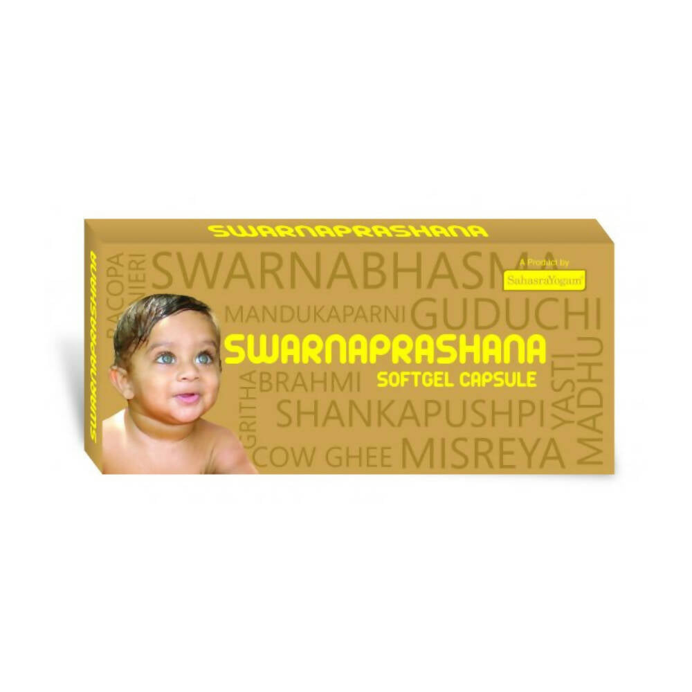 Sahasrayogam Swarna Prashana Softgel Capsule - Distacart