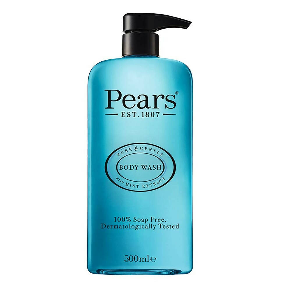 Pears Pure & Gentle Body Wash with Mint Extract - Distacart