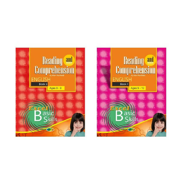 Reading and Comprehension English Book Set Ages 8 - 10 (Set of 2) - Distacart