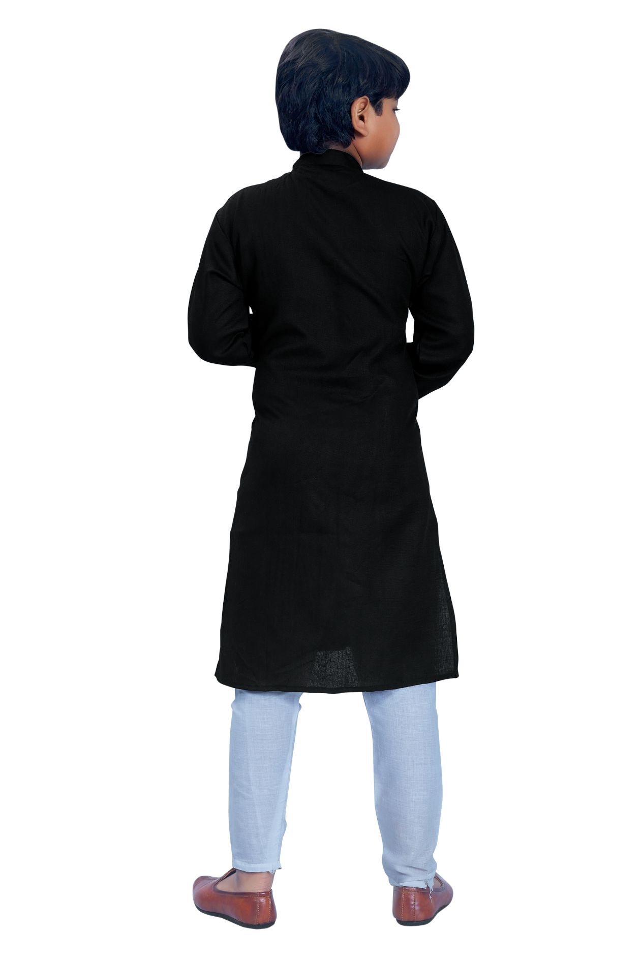 DEIANA'S Casual Designer Kurta Pyjama Set For Boys And kids (Black) - Distacart