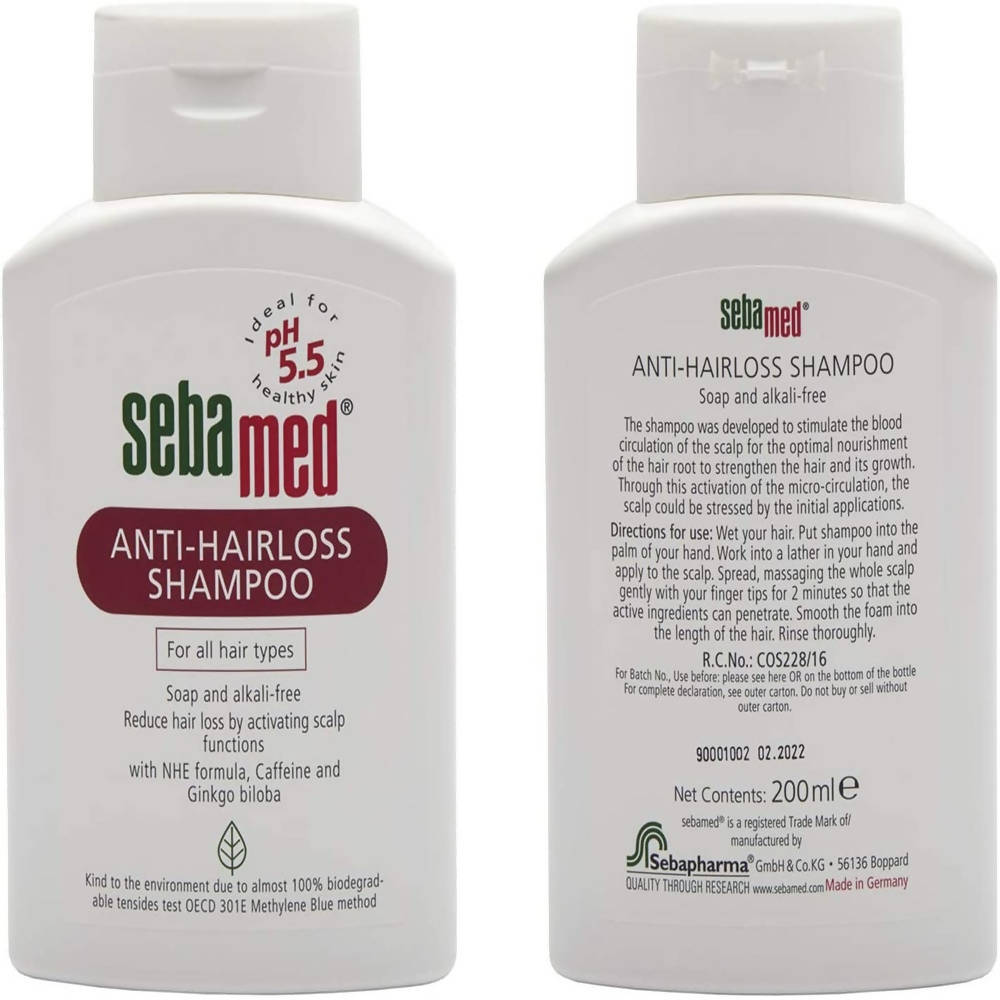 Sebamed Anti-Hairloss Shampoo use