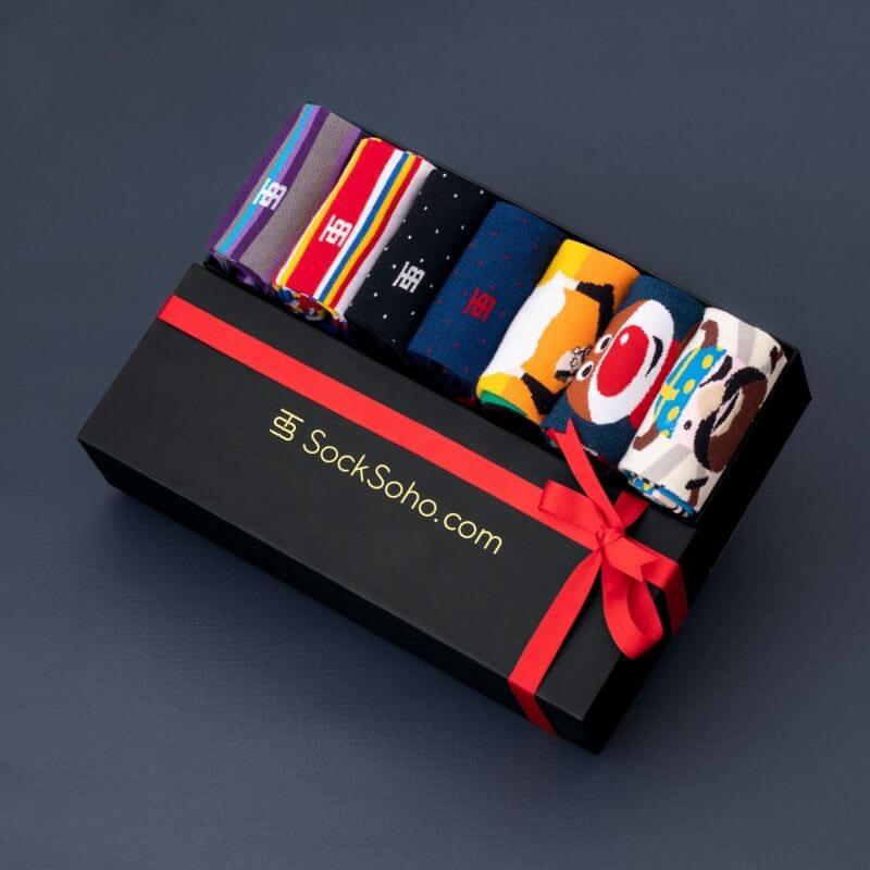 Socksoho Luxury Men Socks Power Gift Box