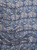 Thumbnail for Kalini Abstract Printed Zari Saree - Distacart