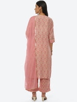 Thumbnail for Biba Women Ethnic Motifs Printed Kurta with Palazzos & Dupatta - Distacart