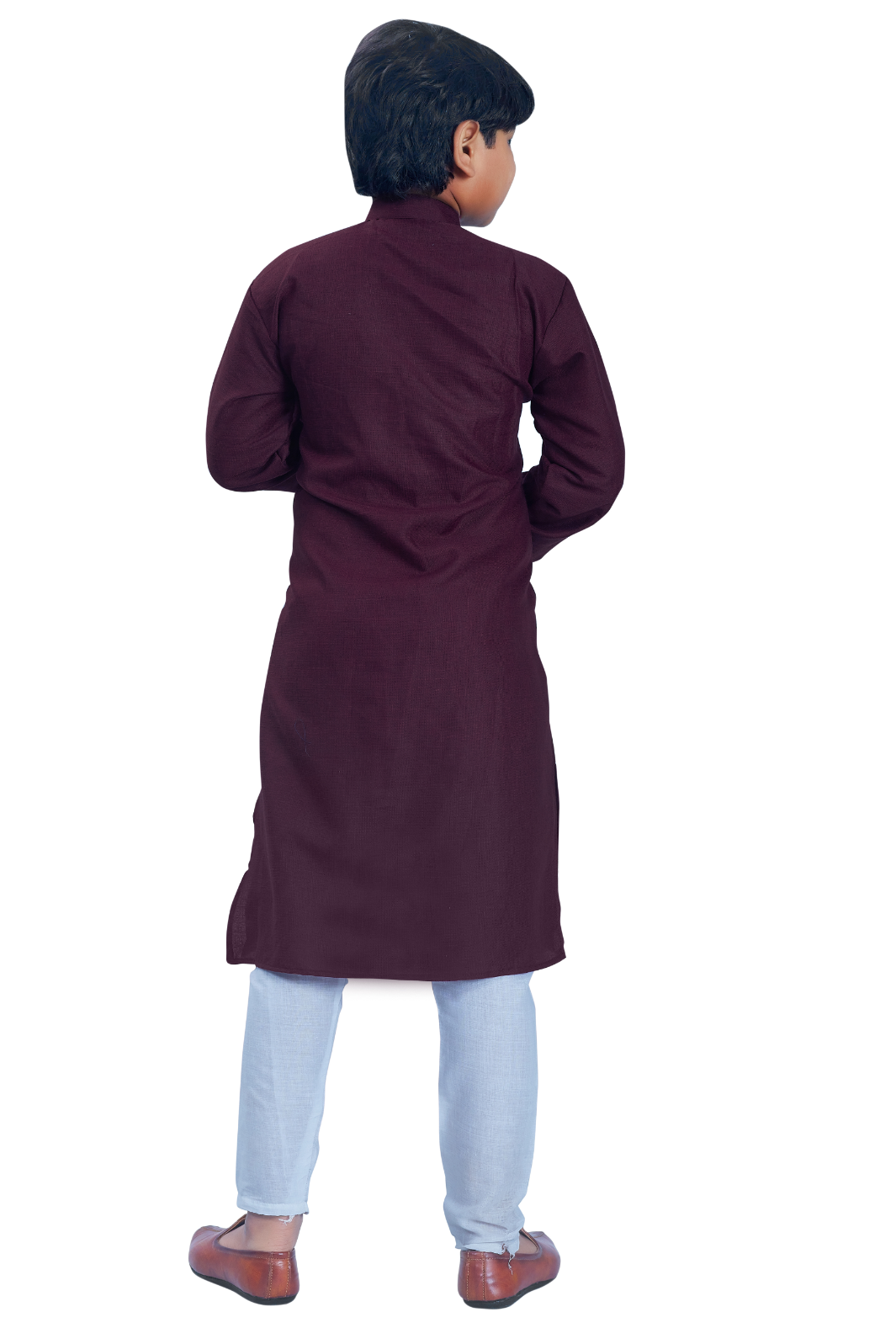 DEIANA'S Casual Designer Kurta Pyjama Set For Boys And kids (Wine) - Distacart