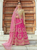 Myra Magenta Art Silk Lahanga - Distacart