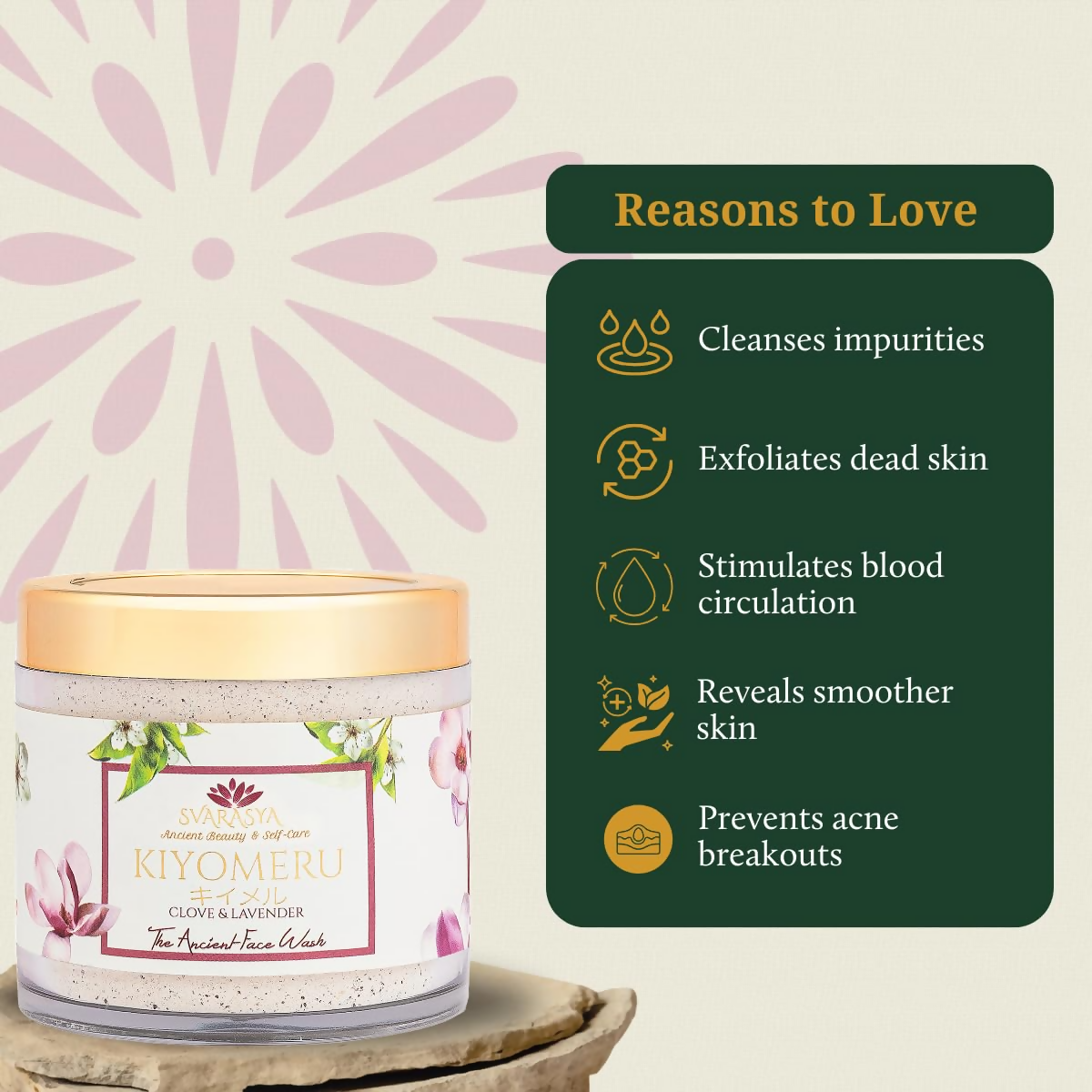 Svarasya Kiyomeru Natural Face Wash - Distacart