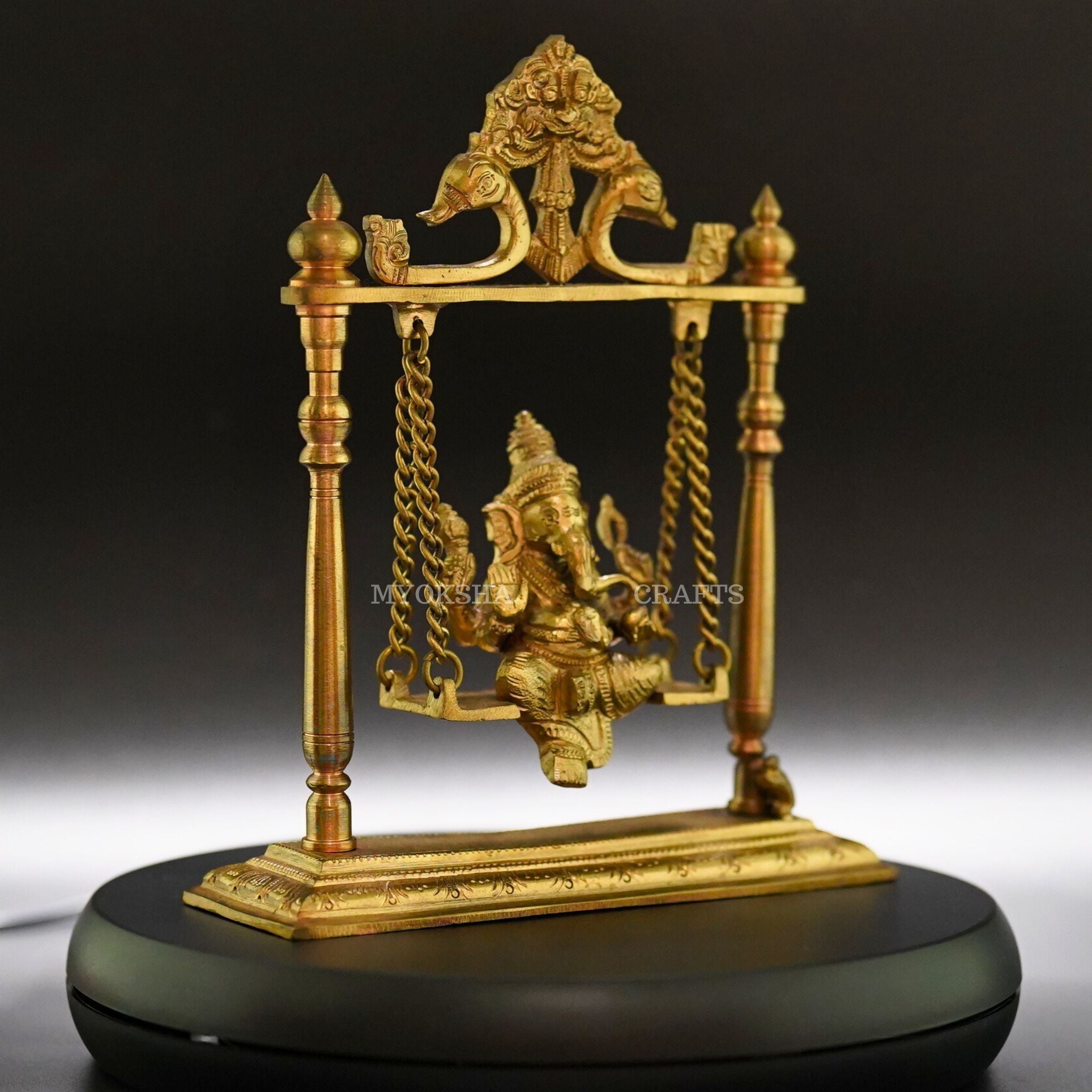Jhula Ganesha Idols - An Emblem of Divine Blessings for Homes - 2