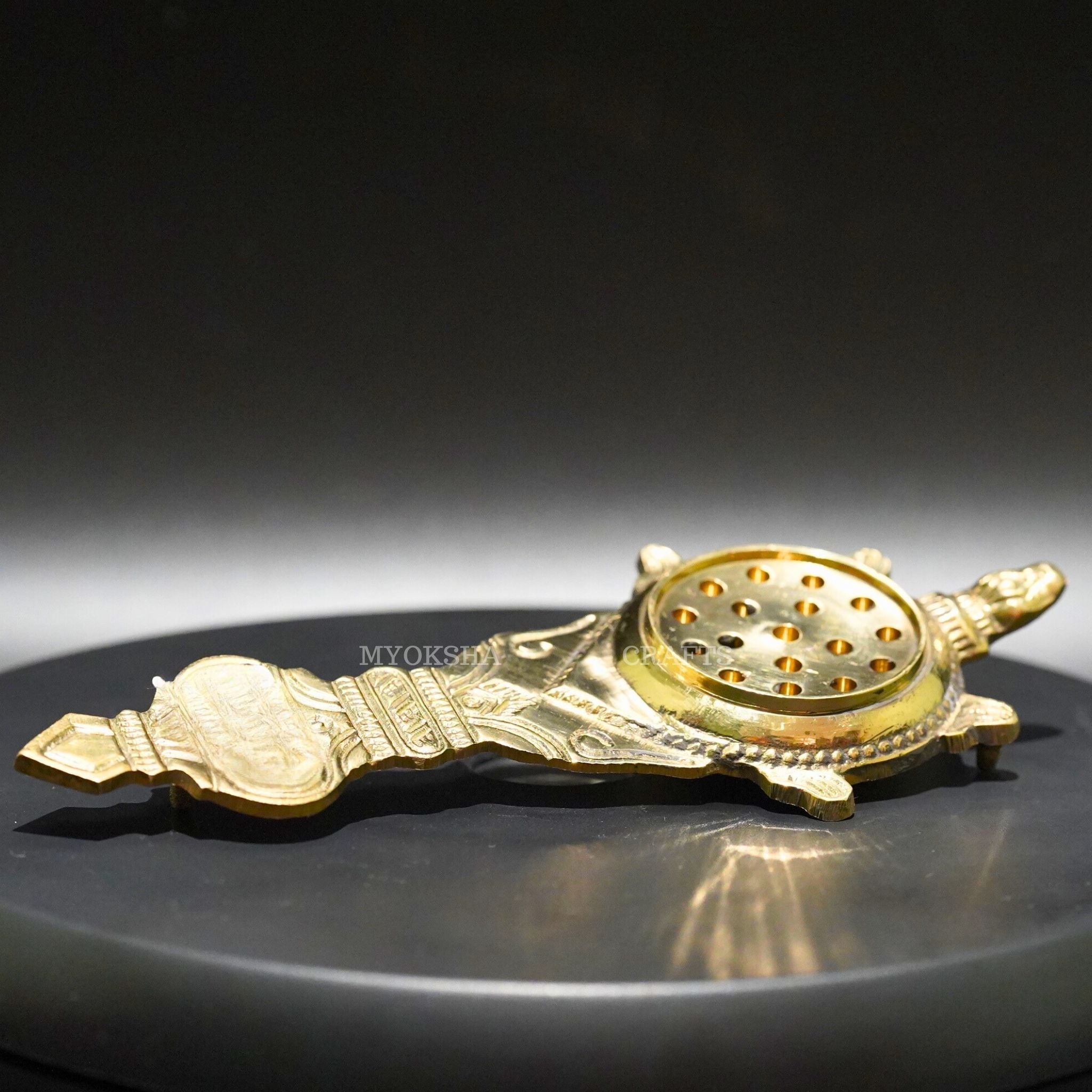 Brass Kurma Arti Set - A Divine Rhythm for Homes - 1