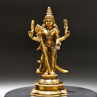 Thumbnail for Brass Subramanya Statue - Divine Blessings for Spiritual Seekers - 1