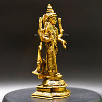 Thumbnail for Brass Subramanya Statue - Divine Blessings for Spiritual Seekers - 2