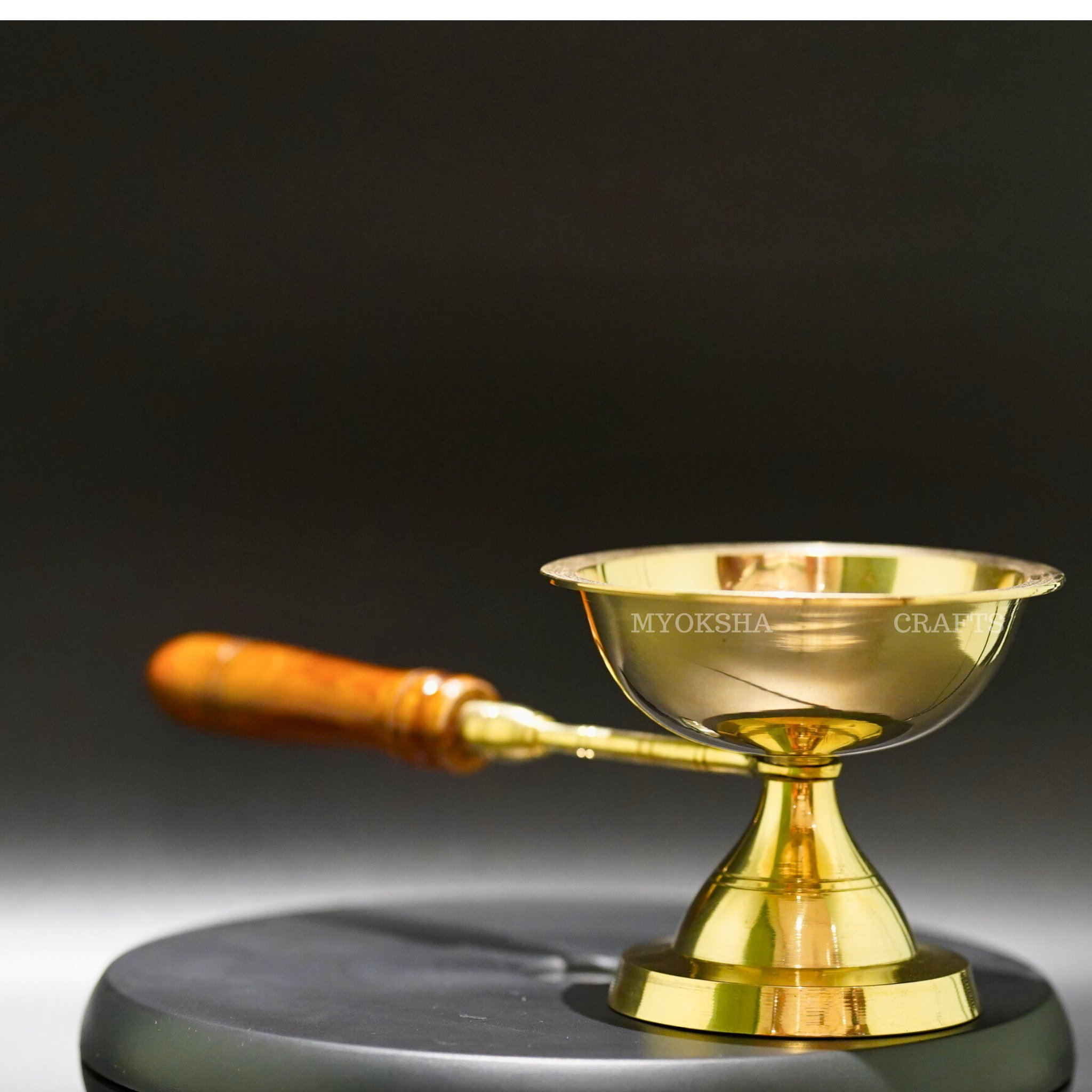 Brass Dhoop Dan - Divine Aromas for Spiritual Seekers - 1