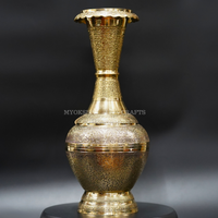 Thumbnail for Brass Flower Vase: Embrace Timeless Beauty and Style - 1