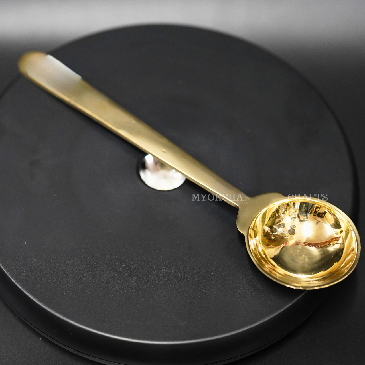 Brass Ladle - Embrace the Essence of Indian Cooking - 1