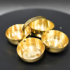 Brass Chowmukh Haldi Kumkum Holder: A Touch of Tradition for Homes - 1