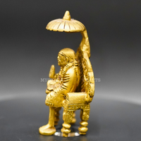 Thumbnail for Brass Simhasan Sai Baba: A Divine Treasure for Your Homes - 4