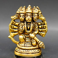 Thumbnail for Panchamuki Hanuman: Majestic Sitting Sculpture for Your Homes - 1
