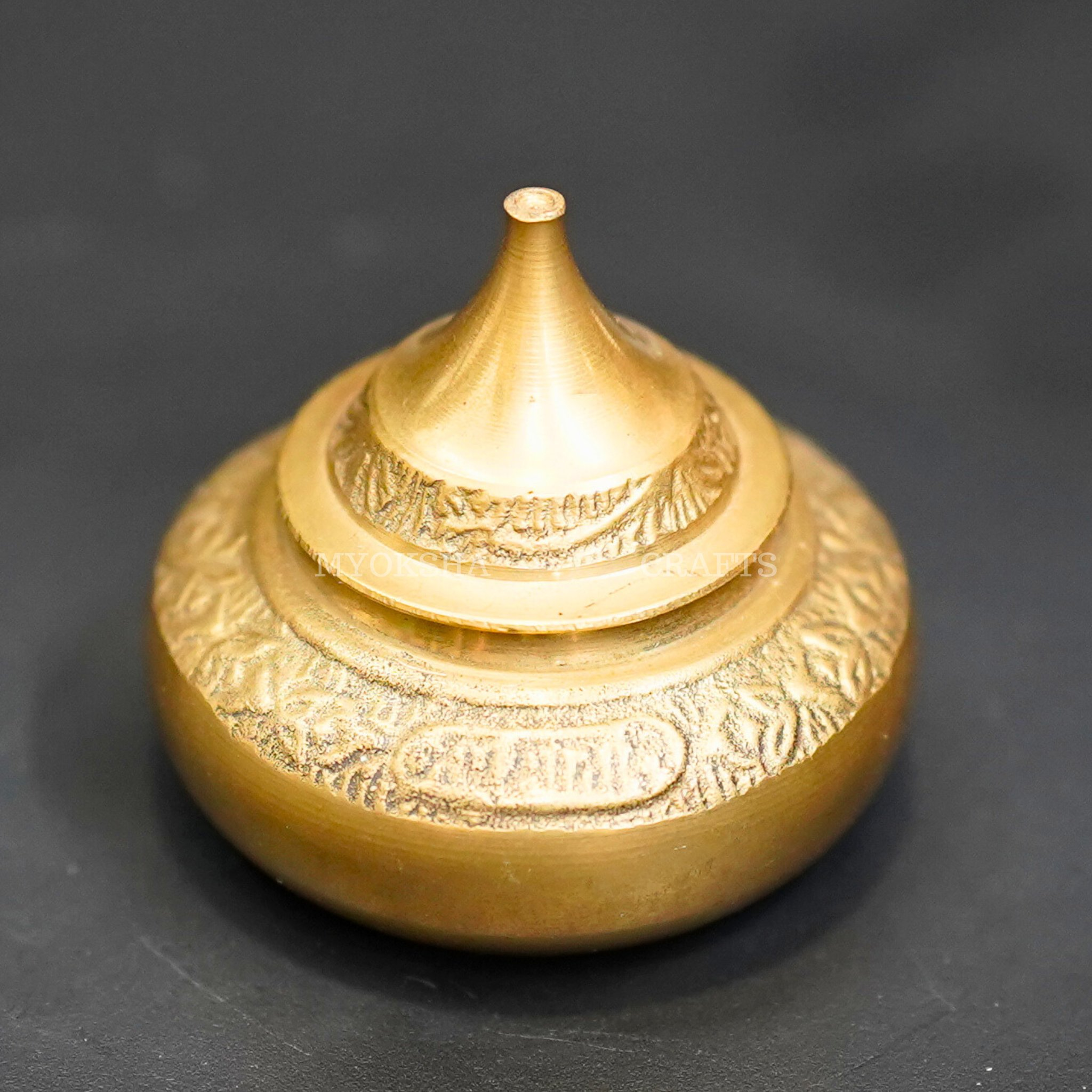  Brass Kumkum Holder - 1