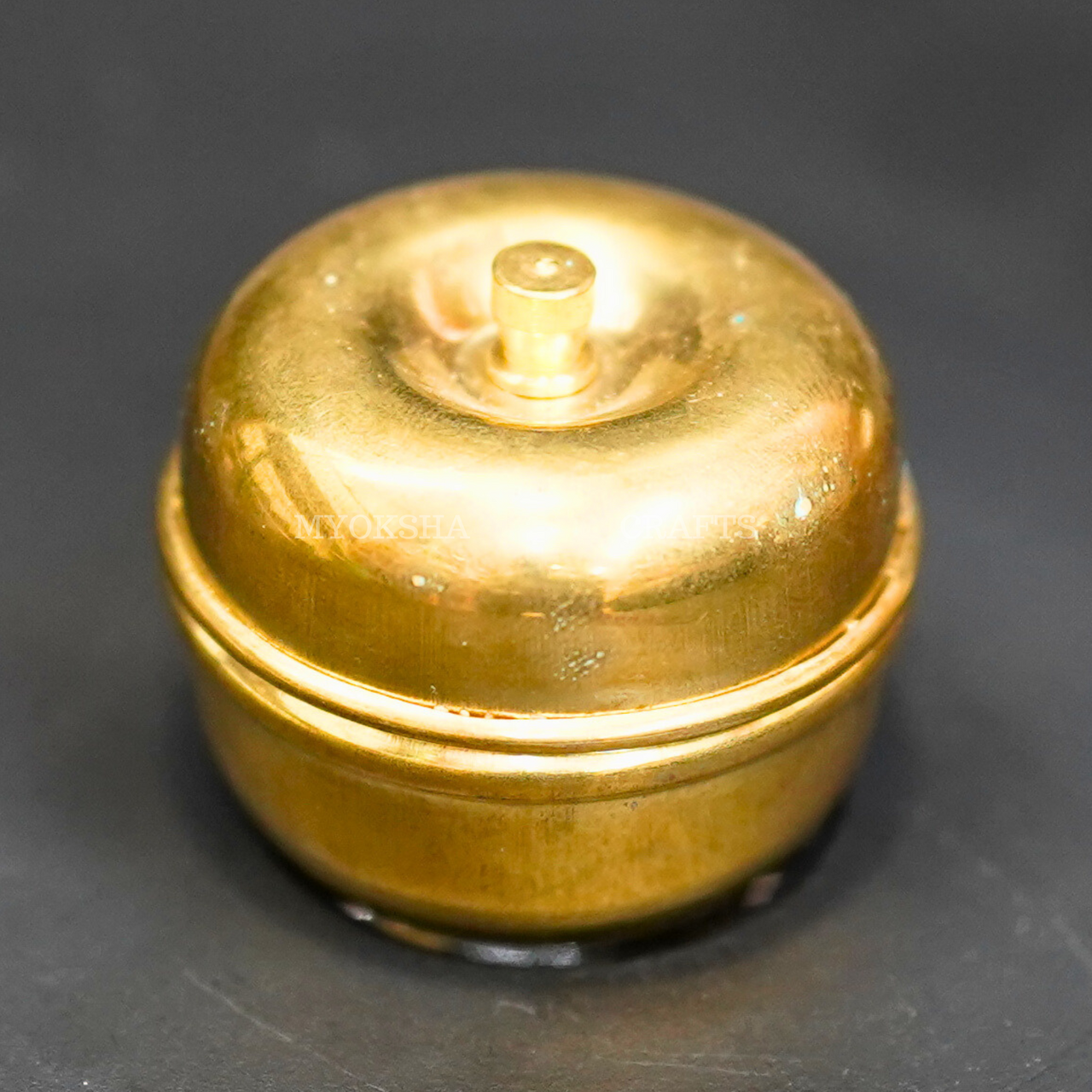 Brass Sindoor Box - 1