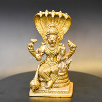 Thumbnail for Brass Lakshmi Narasimha Swamy Idol - 1