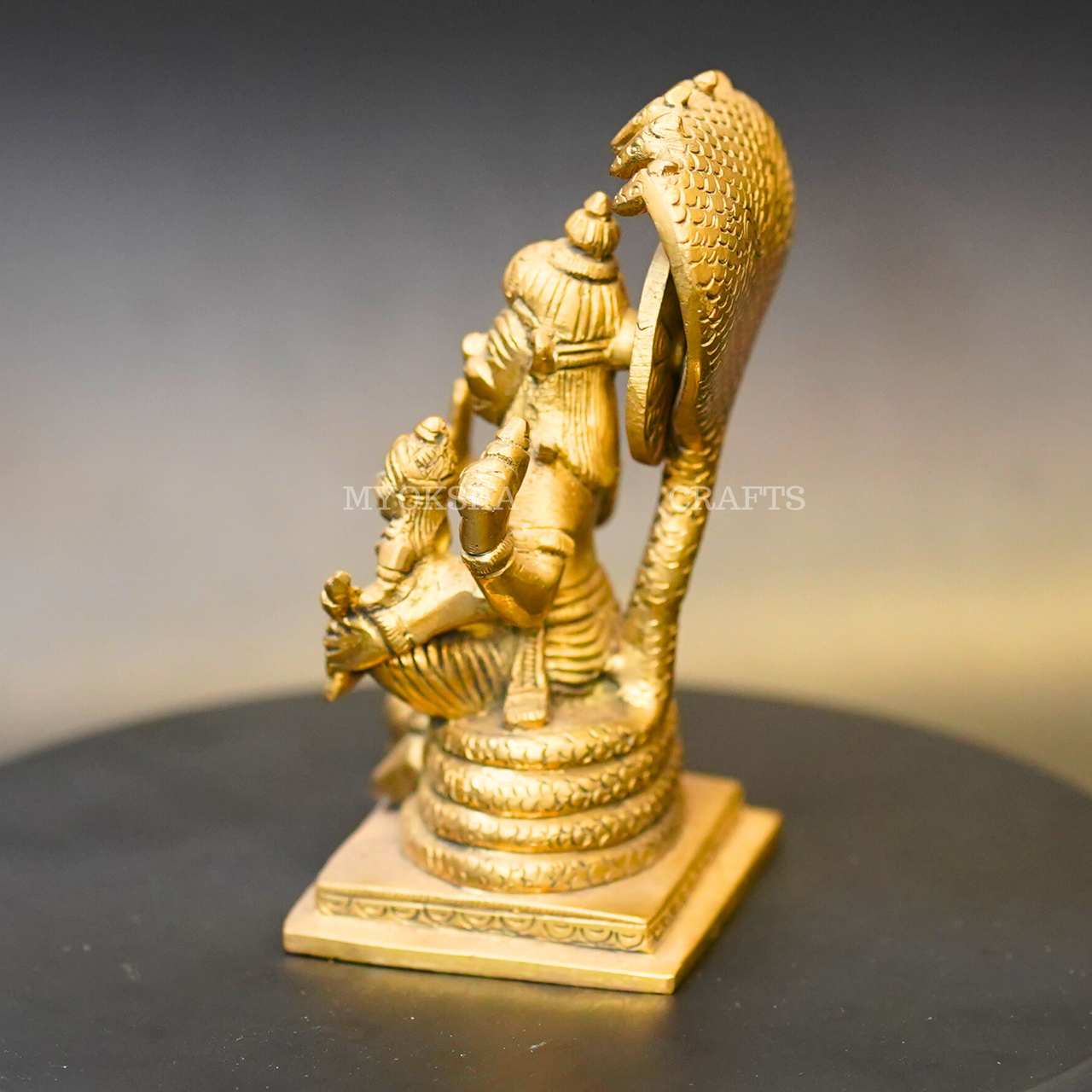 Brass Lakshmi Narasimha Swamy Idol - 4